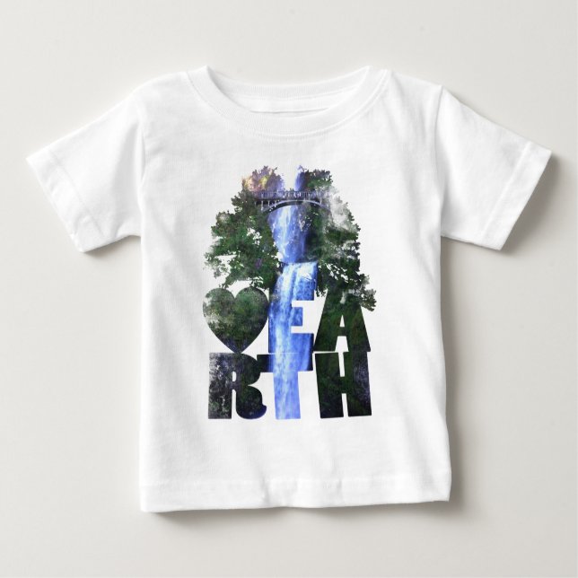 Multnomah Fälle Baby T-shirt (Vorderseite)