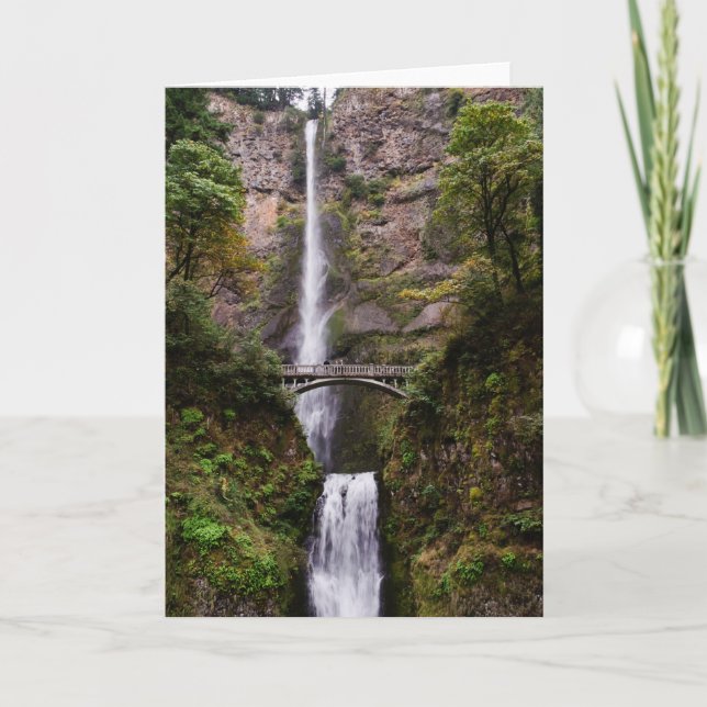 Multnomah Fälle Karte (Vorderseite)