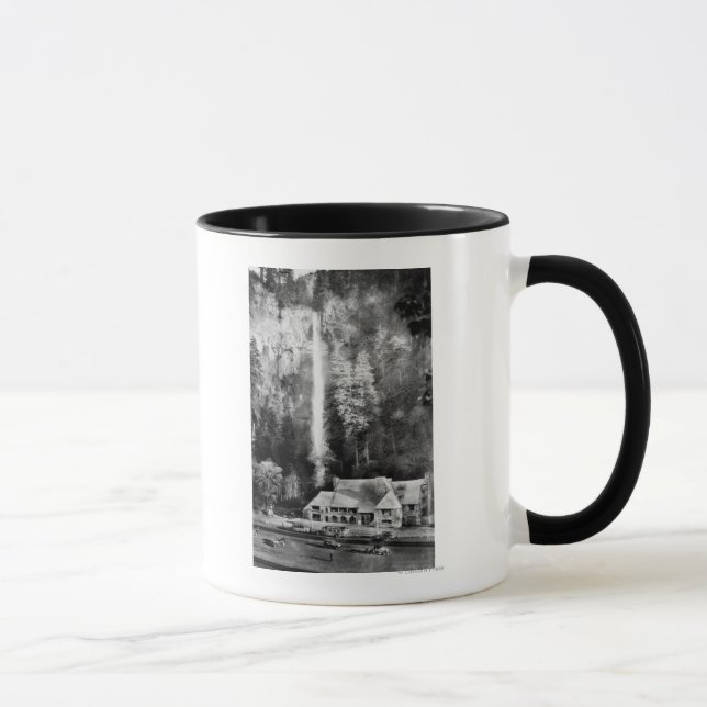 Multnomah Falls and Lodge Foto Tasse (Rechts)