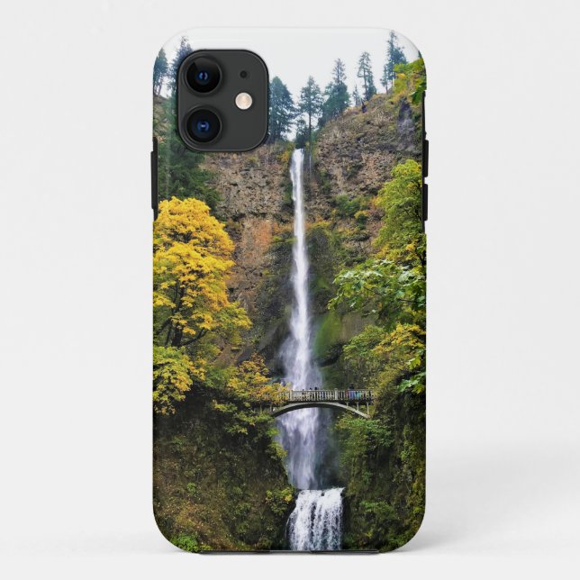 Multnomah Falls, Columbia River Gorge, Oregon Case-Mate iPhone Hülle (Rückseite)