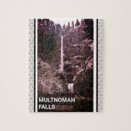 Multnomah Falls Columbia River Gorge Oregon Foto Puzzle