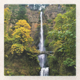 Multnomah Falls, Columbia River Gorge, Oregon Glasuntersetzer