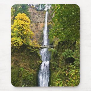Multnomah Falls, Columbia River Gorge, Oregon Mousepad