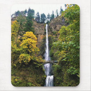 Multnomah Falls, Columbia River Gorge, Oregon Mousepad