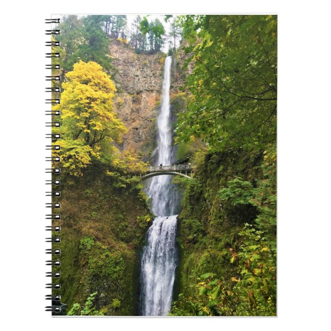 Multnomah Falls, Columbia River Gorge, Oregon Notizblock (Vorderseite)