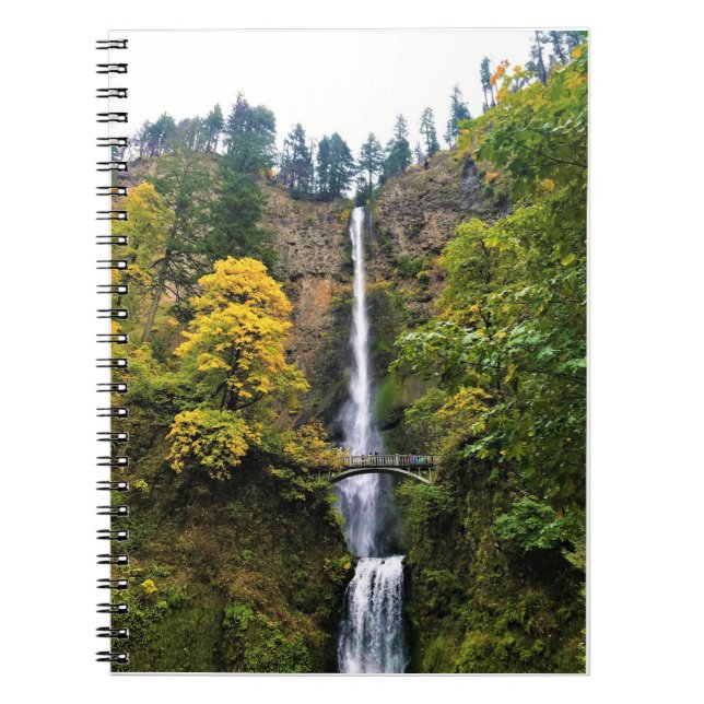 Multnomah Falls, Columbia River Gorge, Oregon Notizblock (Vorderseite)