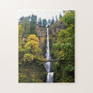 Multnomah Falls, Columbia River Gorge, Oregon Puzzle