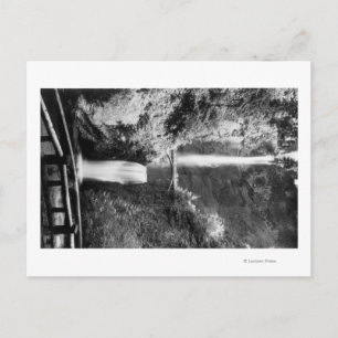 Multnomah Falls FotographColumbia River, OR 2 Postkarte