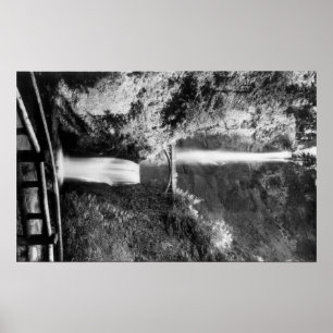 Multnomah Falls FotographColumbia River, OR Poster