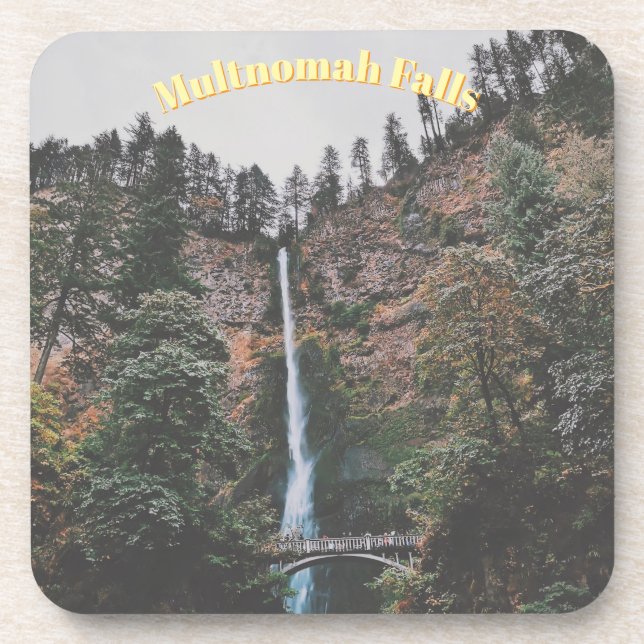 Multnomah Falls Getränkeuntersetzer (Vorderseite)