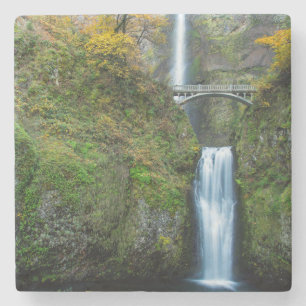 Multnomah Falls im Herbst in der Columbia Gorge Steinuntersetzer