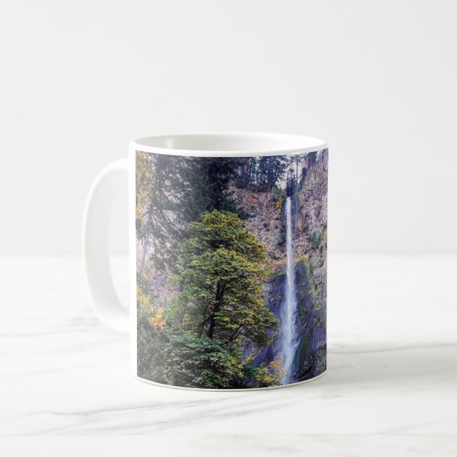 Multnomah Falls Kaffeetasse (Vorderseite Links)