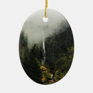 Multnomah Falls Keramik Ornament