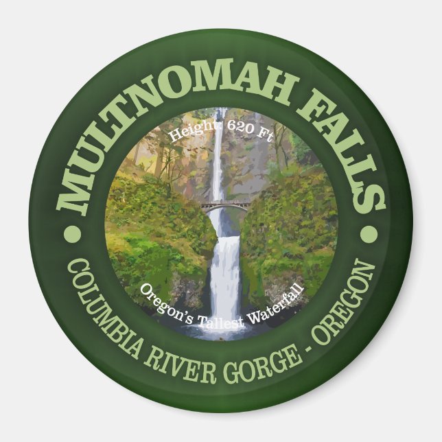 Multnomah Falls Magnet (Vorne)