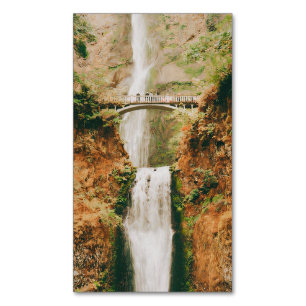 Multnomah Falls Magnetische Visitenkarte