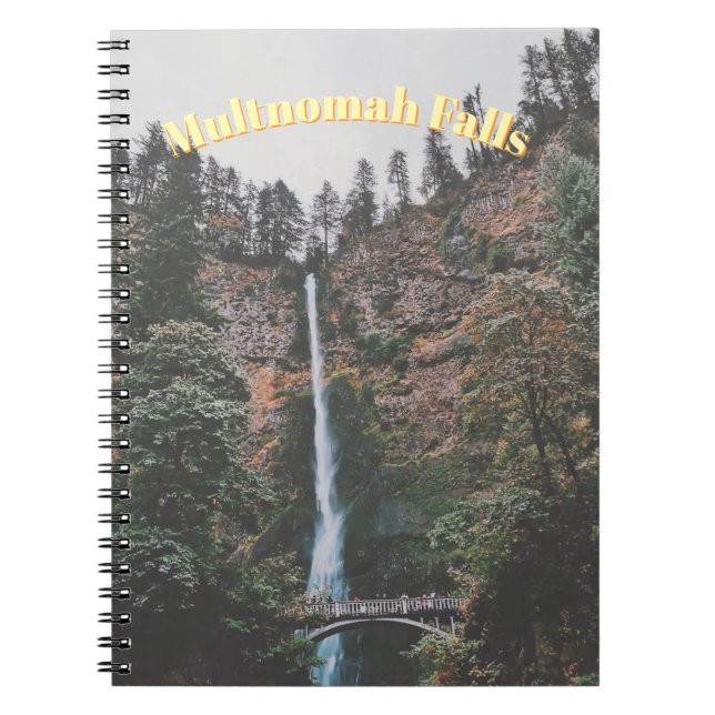 Multnomah Falls Notizblock (Vorderseite)