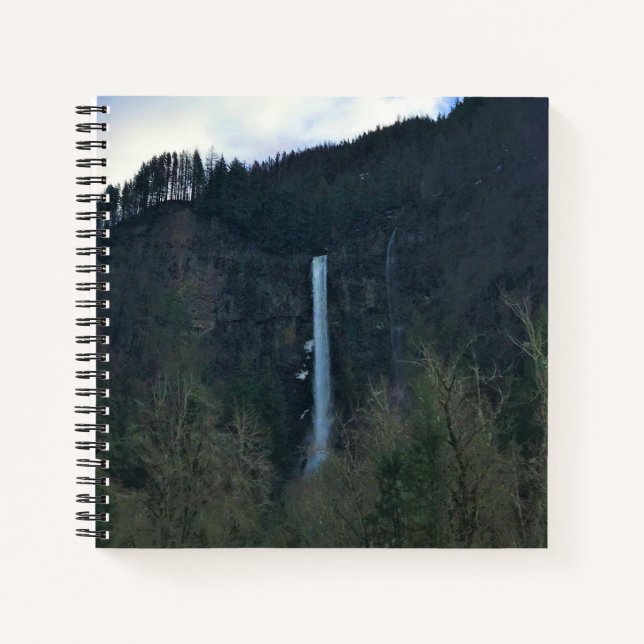 Multnomah Falls Notizbuch (Vorderseite)