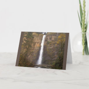 Multnomah Falls, Oregon Karte