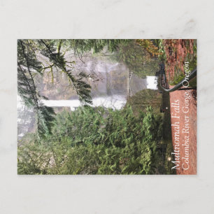 Multnomah Falls, Oregon Postkarte