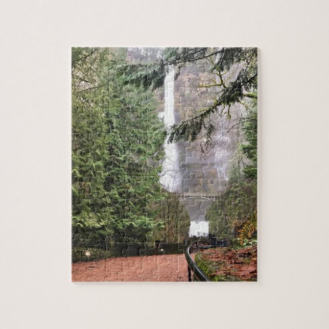 Multnomah Falls, Oregon Puzzle (Vertikal)