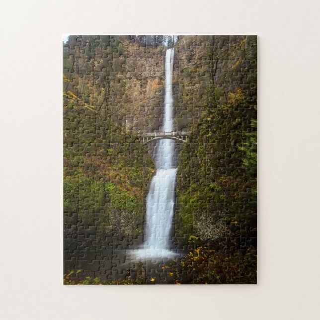 Multnomah Falls ・ Oregon Puzzle (Vertikal)