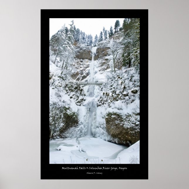 Multnomah Falls Poster (Vorne)