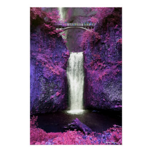 Multnomah Falls Poster 18,67" x 28"