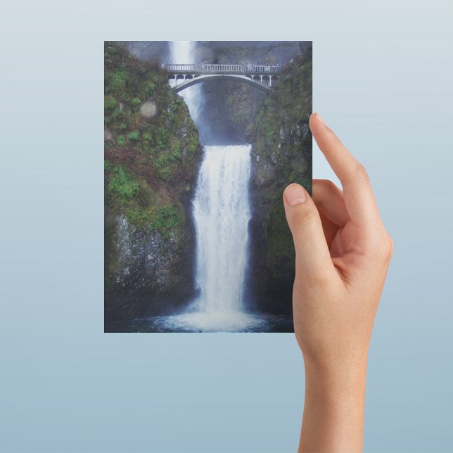 Multnomah Falls Postkarte (Von Creator hochgeladen)