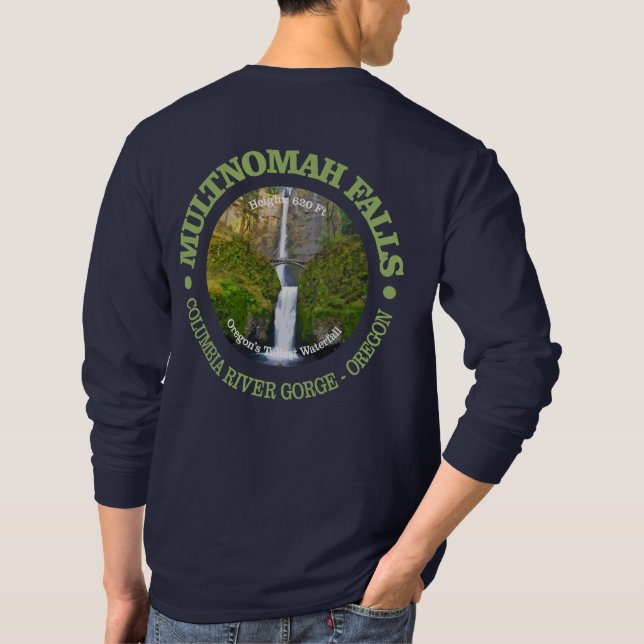 Multnomah Falls T-Shirt (Rückseite)