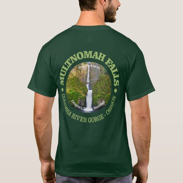 Multnomah Falls T-Shirt (Rückseite)