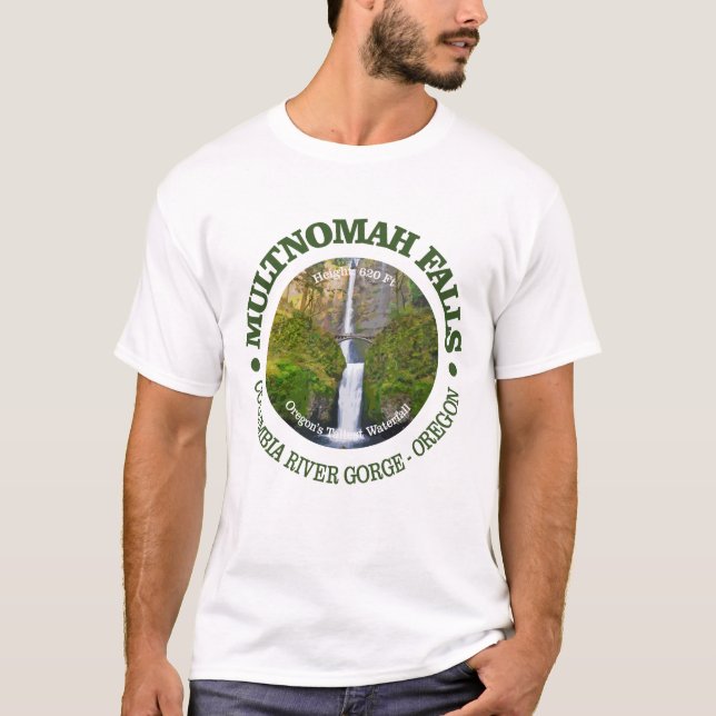 Multnomah Falls T-Shirt (Vorderseite)