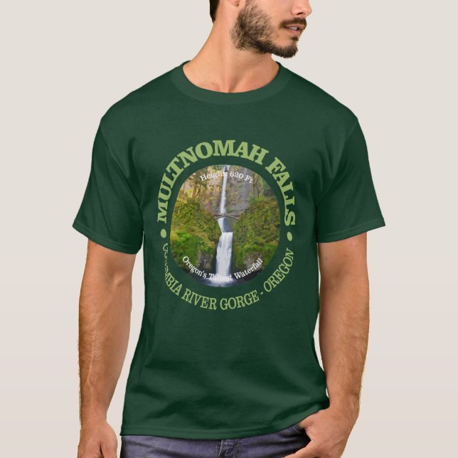Multnomah Falls T-Shirt (Vorderseite)