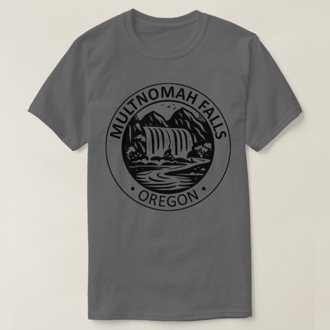 Multnomah Falls T-Shirt (Design vorne)