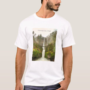 Multnomah Falls T Shirt Oregon Wasserfall