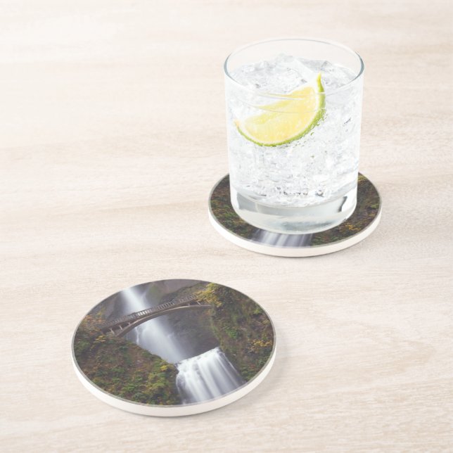 Multnomah fällt in Spätherbst Getränkeuntersetzer (Seite)