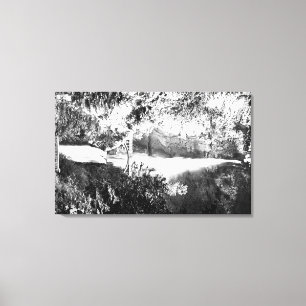 Multnomah fällt PhotographColumbia Fluss ODER 2 Leinwanddruck