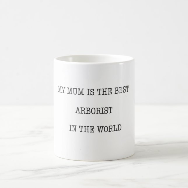 Mum Arborous Geschenk Geschenktasse Kettensäge Kaffeetasse (Mittel)