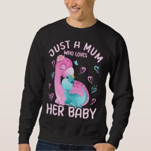 Mum Brontosaur Dinosaurier Liebe nur eine Mutter, Sweatshirt