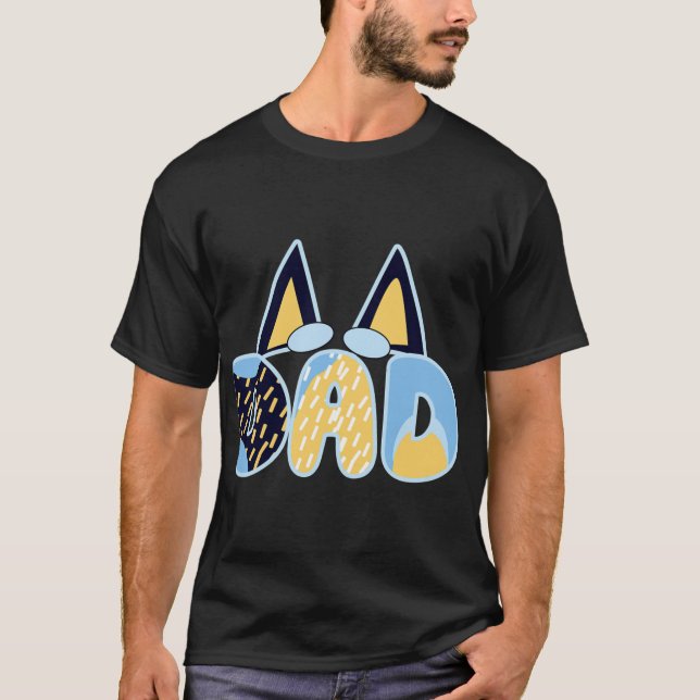 Mum Dad Cartoon Painting Retro family T-Shirt (Vorderseite)