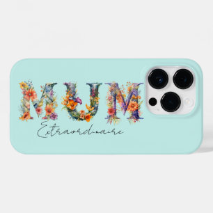 Mum Extraordinaire Typografie Case-Mate iPhone 14 Pro Hülle