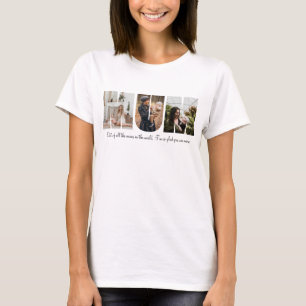 Mum Foto Collage T-Shirt