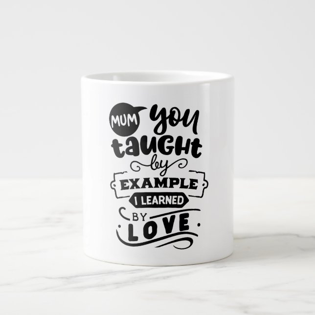 MUM- Jumbo-Tasse (Vorderseite)