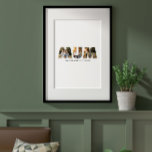 Mum multi-Foto beste elegante einfache Typografie Poster<br><div class="desc">Mum 3 Foto moderne Typografie Geschenk. Ideal für zeitgenössische,  elegante Mütter Tag,  Geburtstag oder Weihnachten Wohngestaltung Art Print Poster Geschenke. Modernes Schwarz-Weiß-Design,  Farben können auf den Anzug Ihrer Dekoration und Stil angepasst werden.</div>