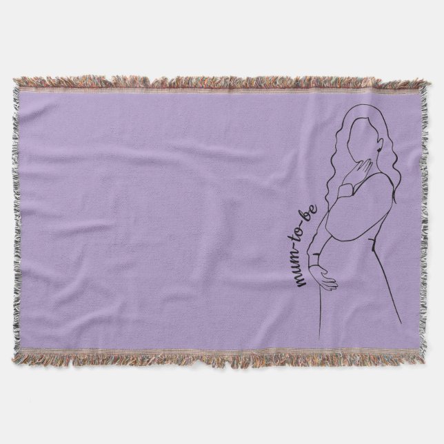 Mum-to-be Decke (Vorderseite)