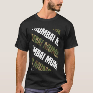 Mumbai Camouflage Muster Green Camouflage T-Shirt