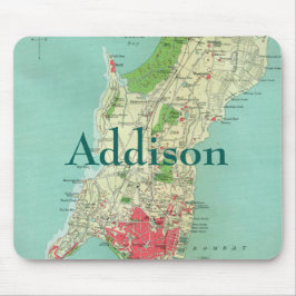 Mumbai Early Map Mousepad