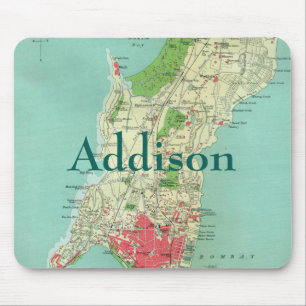 Mumbai Early Map Mousepad