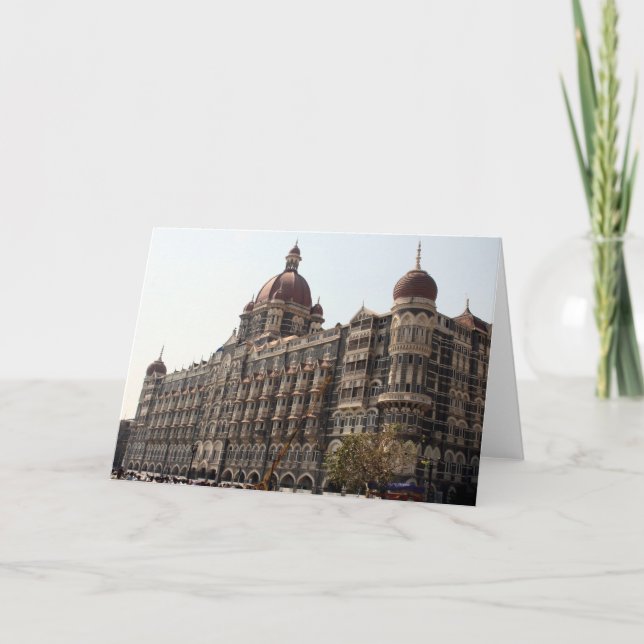 Mumbai-Hotel Karte (Vorderseite)