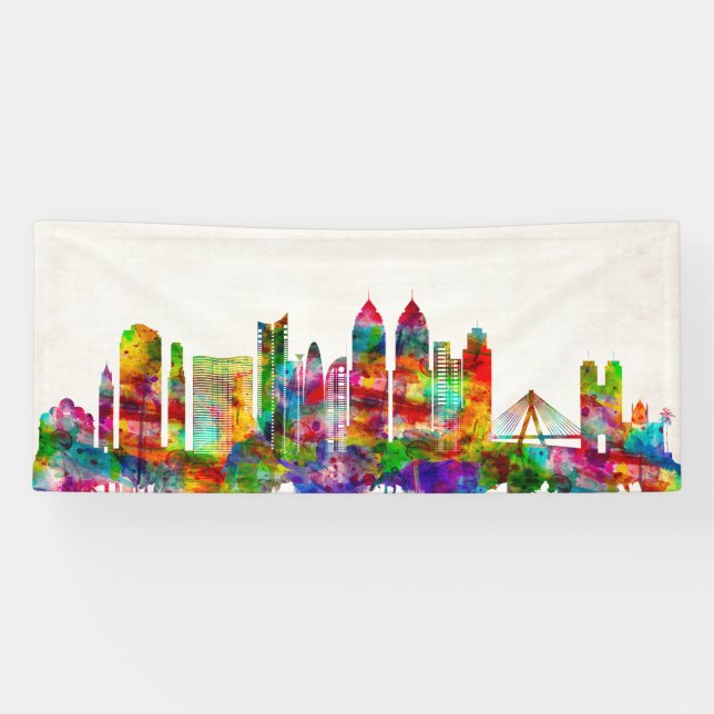 Mumbai India Skyline Banner (Horizontal)
