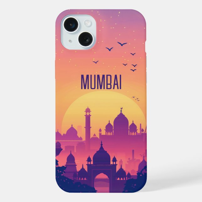 Mumbai iPhone Hülle (Rückseite)